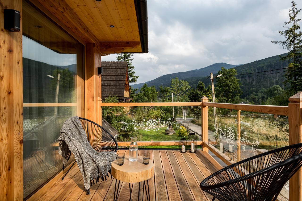 Biala Owca Bed & Breakfast Zakopane Luaran gambar A balcony