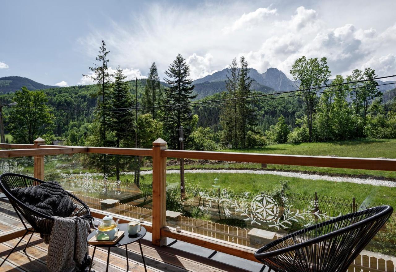 Biala Owca Bed & Breakfast Zakopane Luaran gambar View of the High Tatras from the hotel